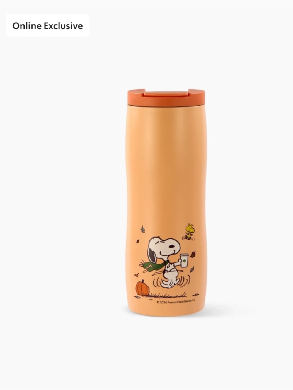 Peanuts + Starbucks Stainless Steel Tumbler